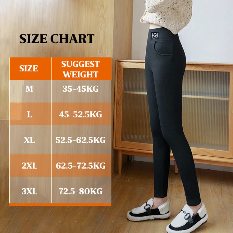 🎅CHRISTMAS SALE NOW-49% OFF-Women’s Fashionable Thermal Cashmere Slim Pants