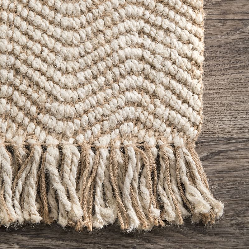 nuLOOM Don Jute Fringe Rug