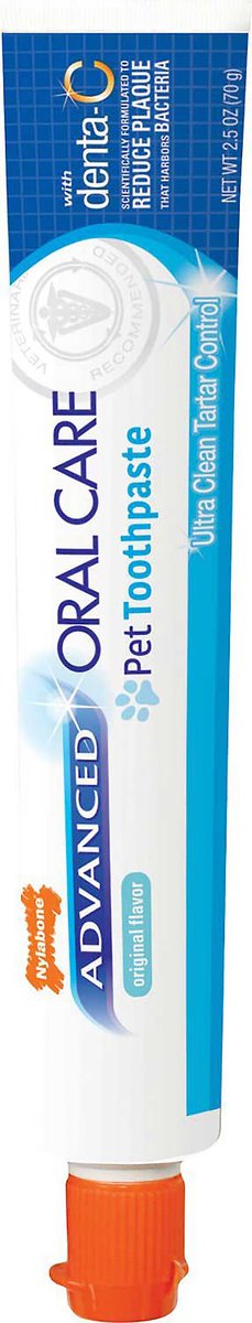 Nylabone Advanced Oral Care Tartar Control Original Flavor Dog Toothpaste， 2.5-oz tube