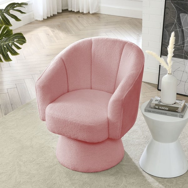 Contemporary Accent Lounge Swivel Chair