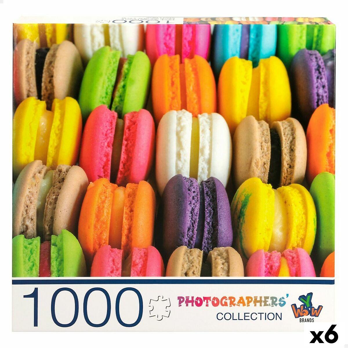 Puzzle Colorbaby Macaron 6 Units 68 x 51 x 0，1 cm