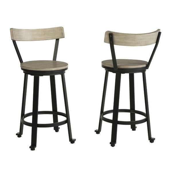 Ashley Furniture Melenski Swivel Barstool (Set of 2) - 17