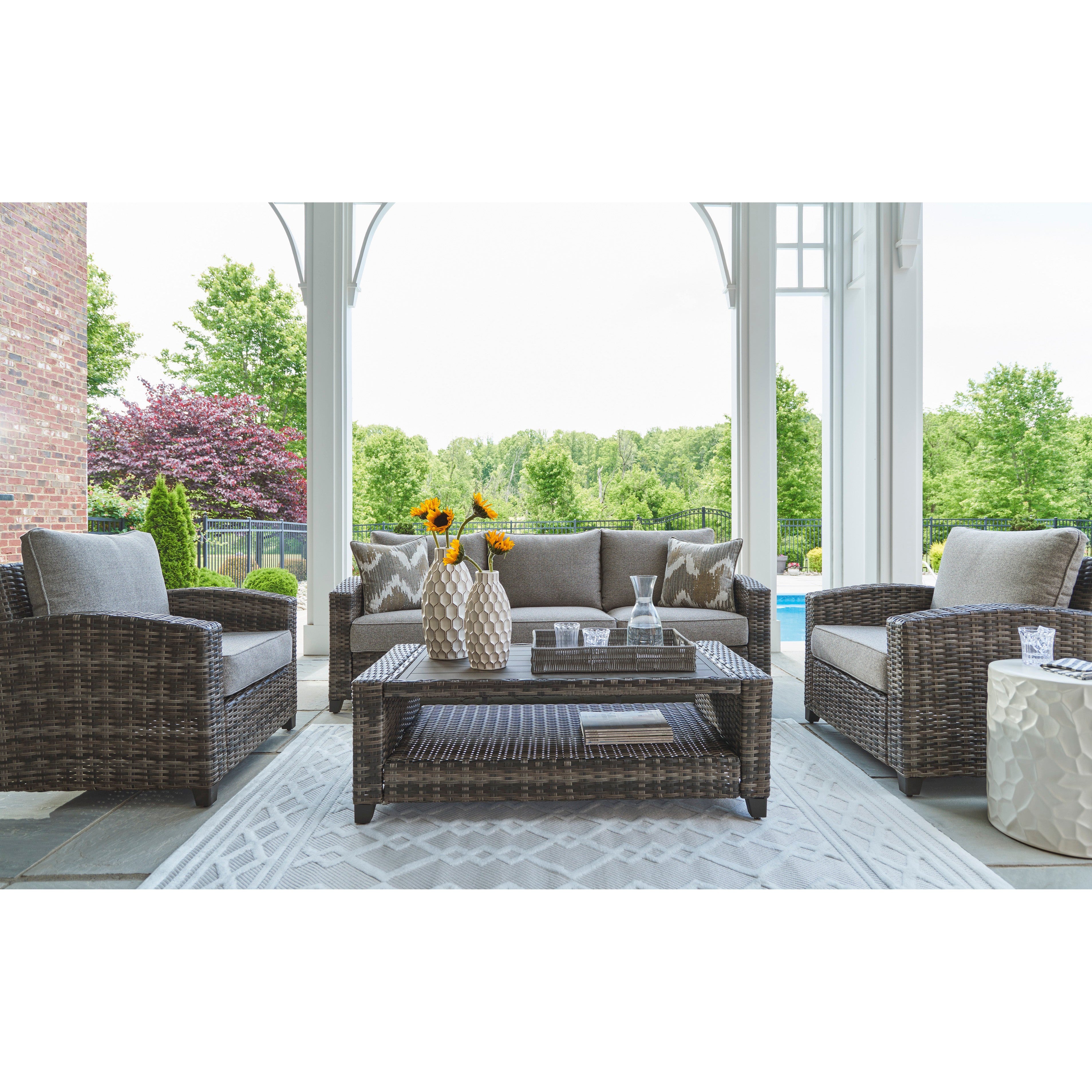 Mystic 4-Piece Outdoor Deep Seating Set