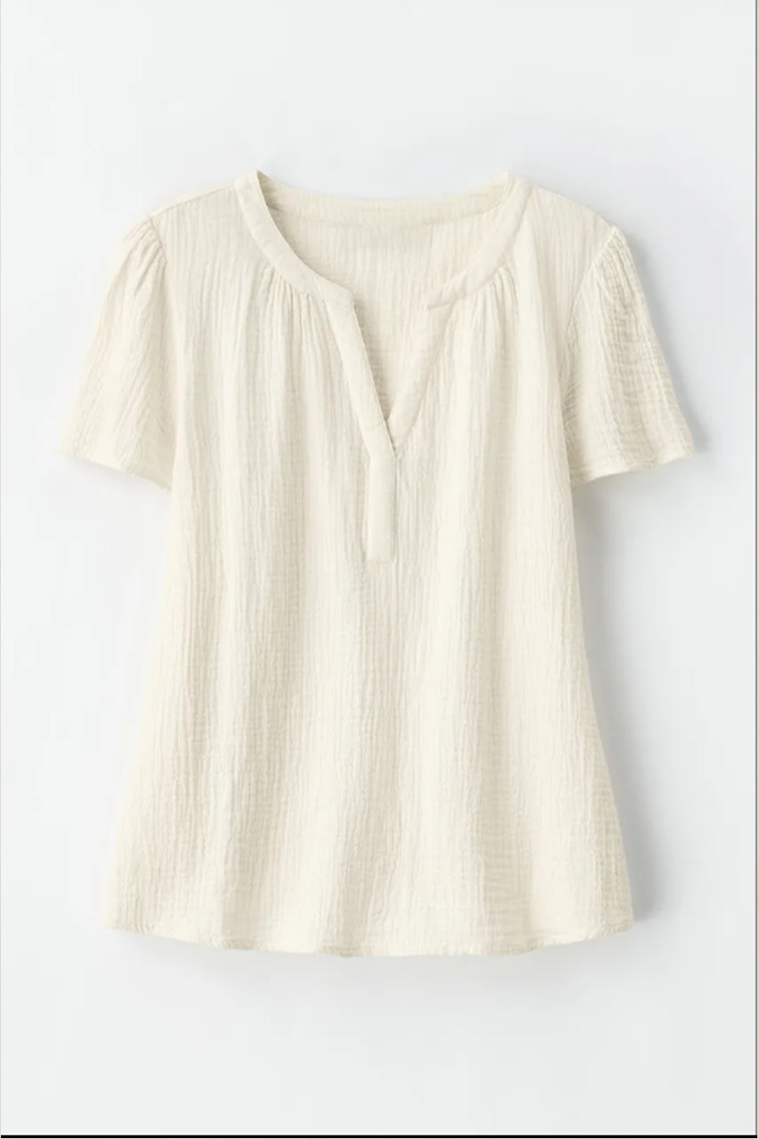Summer Breeze Flutter Sleeve Top