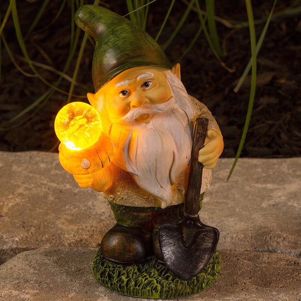 Gnome Slar Powered LED Outdoor Decor Garden Light