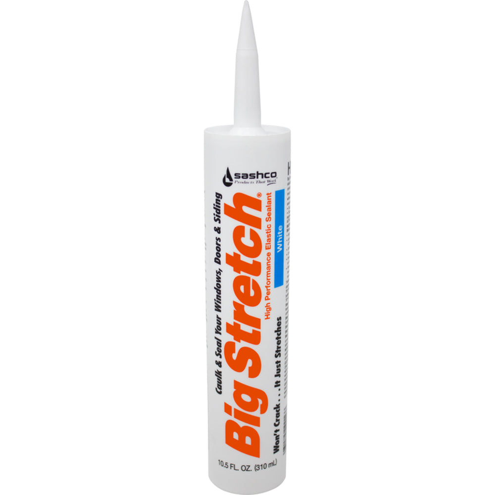 CAULK BGSTRTCH WHT10.5OZ