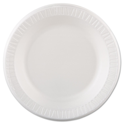 Dart Quiet Classic Laminated Foam Dinnerware， Plate， 10.25