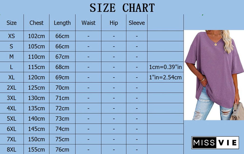 XS-8XL Spring Summer Tops Plus Size Fashion Clothes Women's Casual Short Sleeve Tee Shirts Ladies O-neck Blouses Solid Color Oversized Pullover Tops Half Sleeve Loose T-shirt Beach Wear Cotton T-shirt