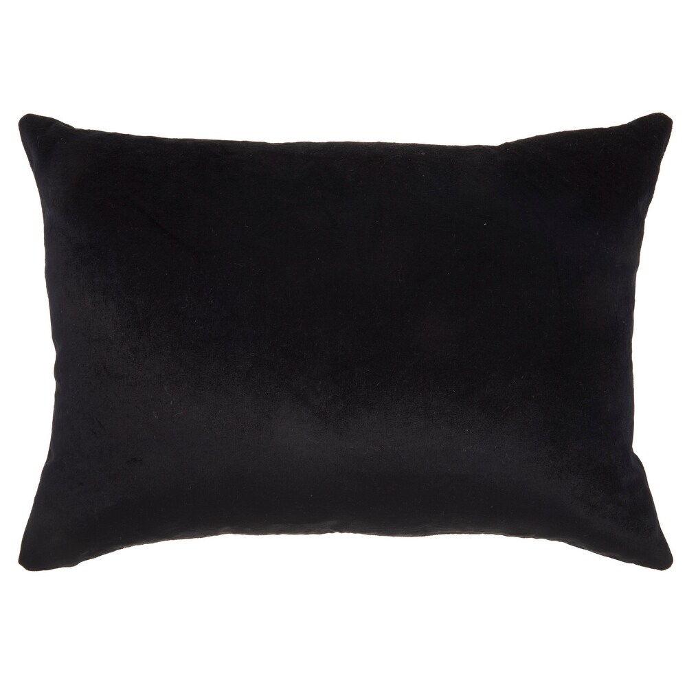 Mina Victory Sofia Black Throw Pillow   ( 14\