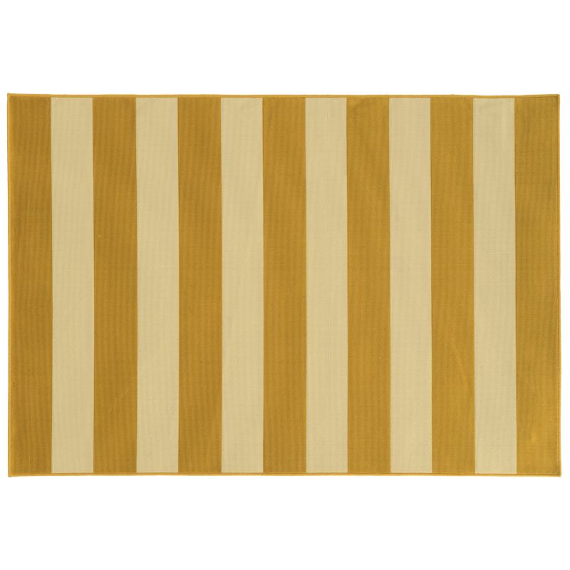 StyleHaven River Geometric Striped Indoor Outdoor Rug