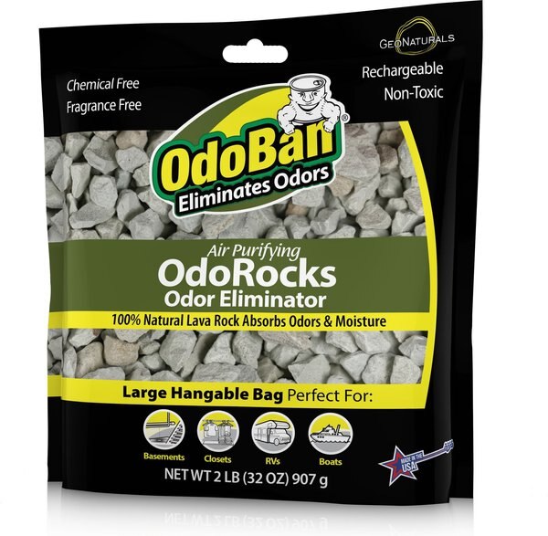 OdoBan OdoRocks Odor Eliminator Deodorizer， 2-lb bag