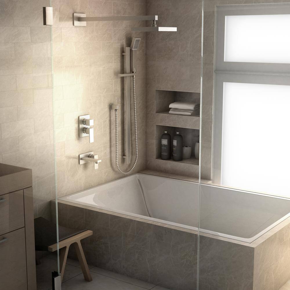 ZLINE Kitchen and Bath ZLINE Bliss Shower System in Brushed Nickel (BLS-SHS-BN) BLS-SHS-BN