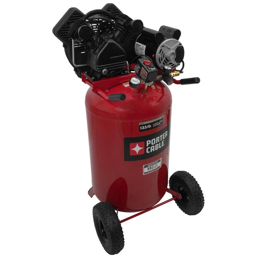 Porter-Cable 30 Gal. Vertical Portable Air Compressor PXCMLC1683066