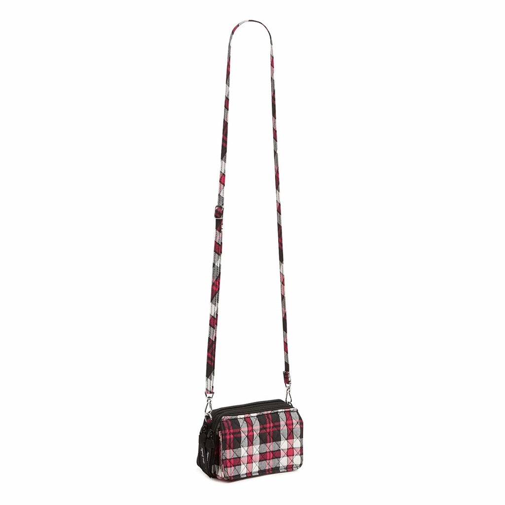 Vera Bradley  Rfid All In One Crossbody Bag In Fireplace Plaid