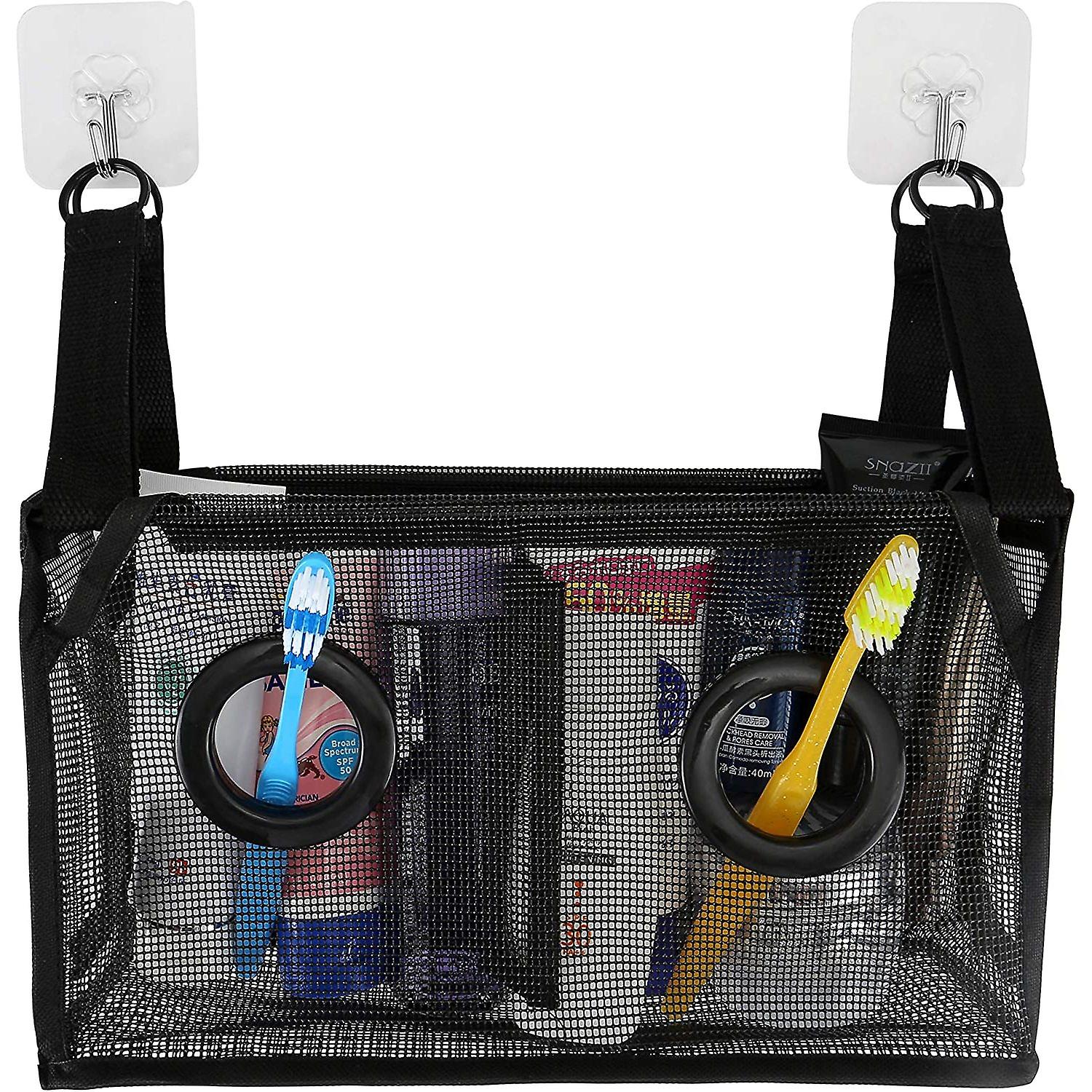 Mesh Shower Caddy Portable Toiletry Tote Bag， Quick Dry， Bath and Toiletry Organizer Bag For College Dorm Bathroom Gym