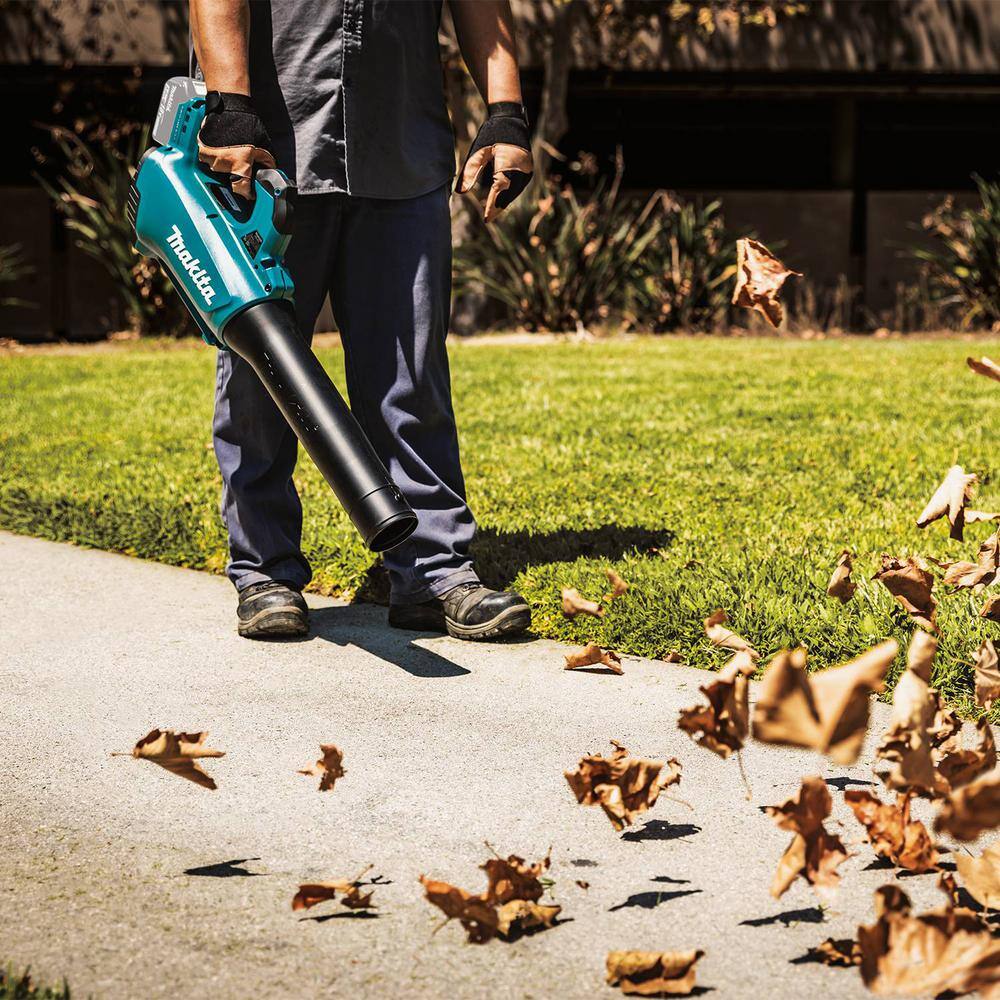 Makita 116 MPH 459 CFM 18V LXT Lithium-Ion Brushless Cordless Leaf Blower (Tool-Only) XBU03Z