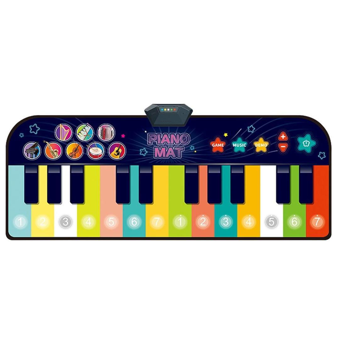 NETNEW Dance Mat Musical Game Blanket Toys for Boys Girls 3-6 Years with 8 kinds of musical instruments Keyboard Play Piano Mat Music Toys