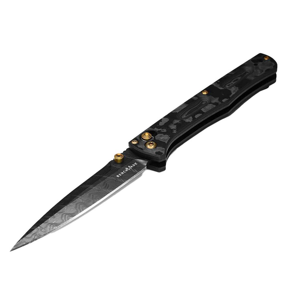 Benchmade Fact Damasteel 3.95 inch Folding Knife