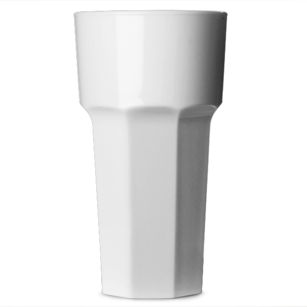 Elite Remedy Polycarbonate Hiball Tumbler White 12oz / 340ml