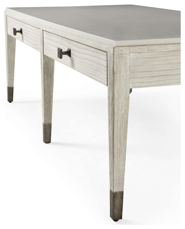 Coastal Style Cocktail Table   Farmhouse   Coffee Tables   by English Georgian America  Houzz