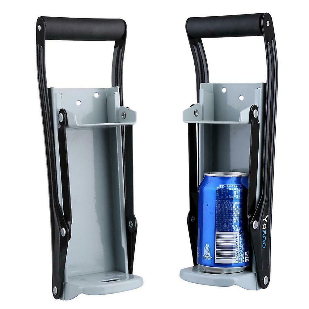 16oz Wall Mounted Home Dispensing Can Crusher Smasher Beer Soda Cans Crushing Recycling Tool