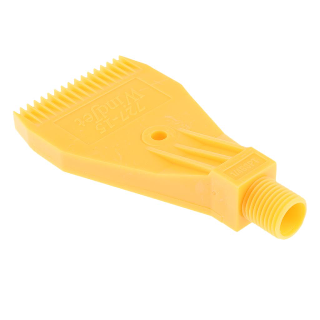 Air Jet Nozzle er Jet Nozzle Nozzle with Cooling and Conveying Applications - Single Hole Yellow