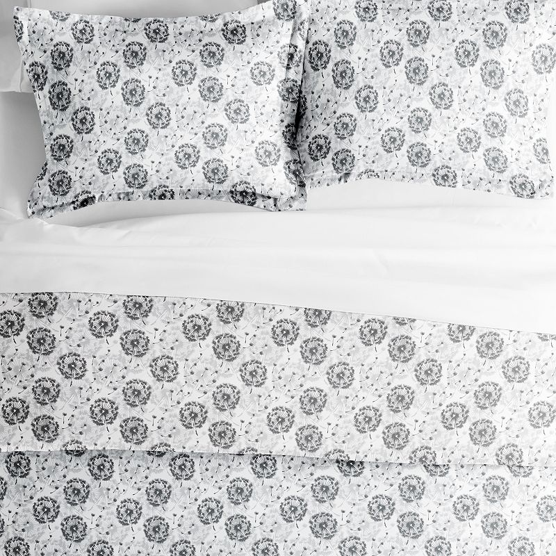 Urban Loft's Garden Farmhouse Patterns Duvet Cover Bed Set with Shams