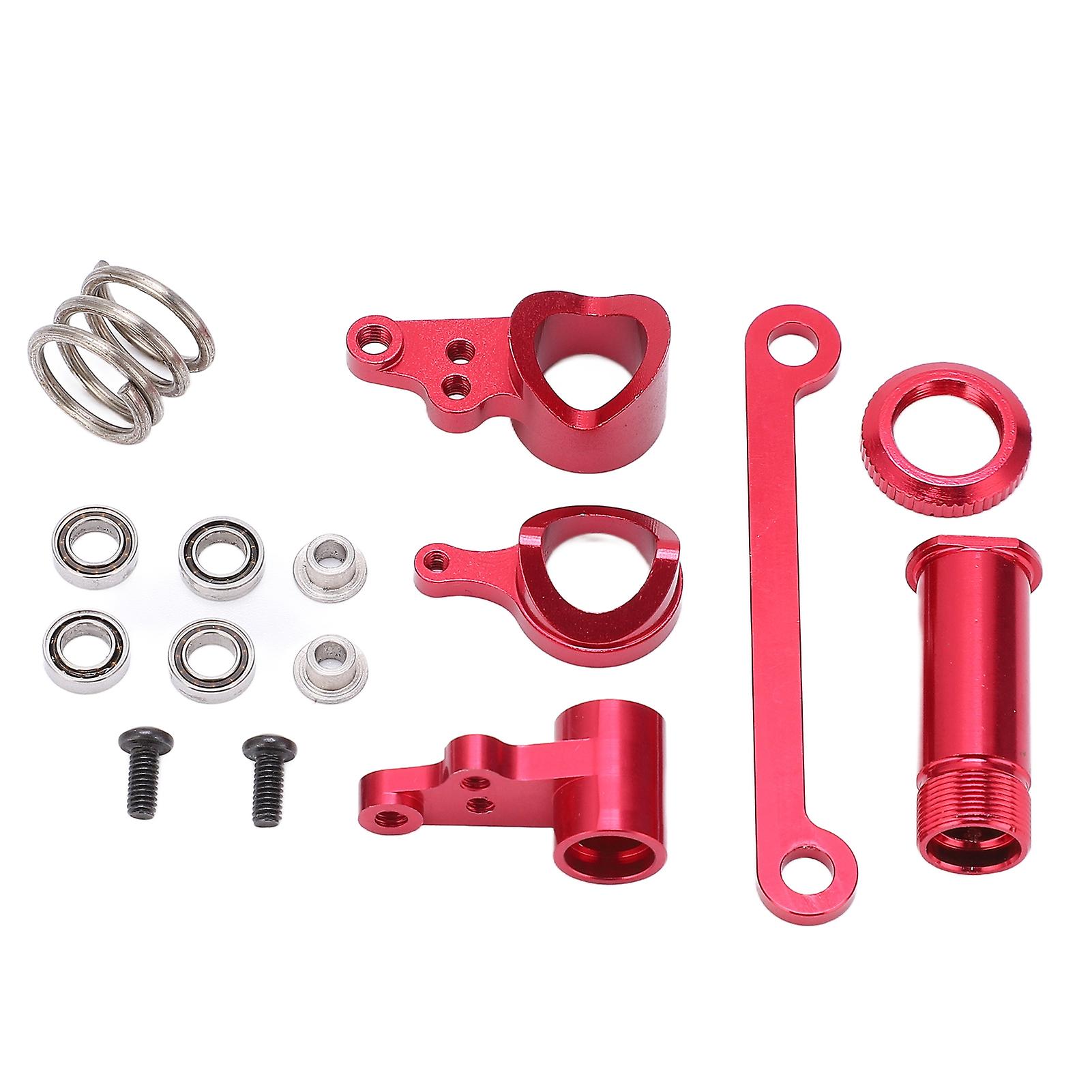 Rc Steering Knuckle Assembly Kit Aluminum Alloy For Lc Racing 1/14 Rc Car Truck Crawler Toysred