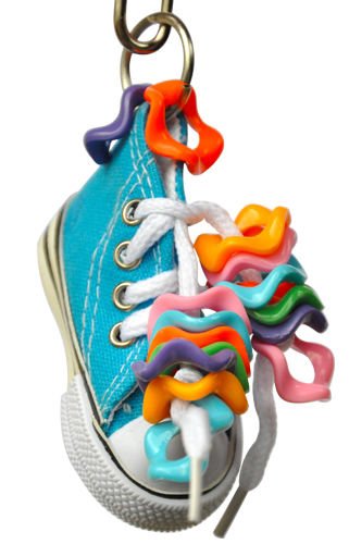 Bonka Bird Toys 1928 Wiggle Sneaker Bird Toy.