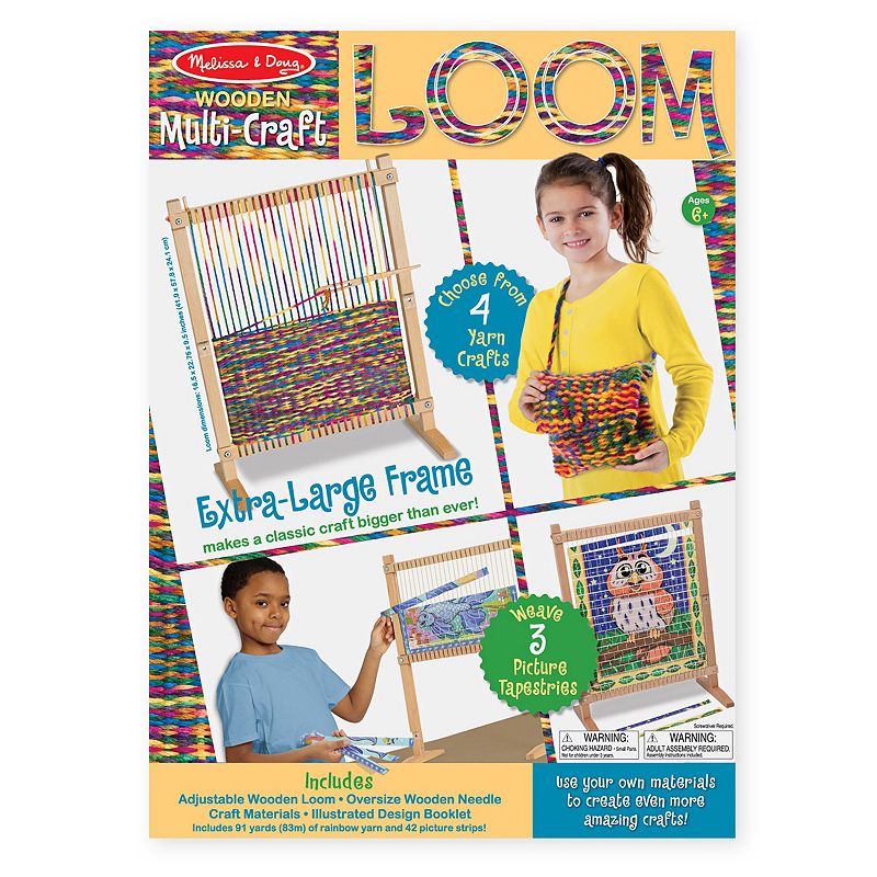 Melissa and Doug Multi-Craft Weaving Loom