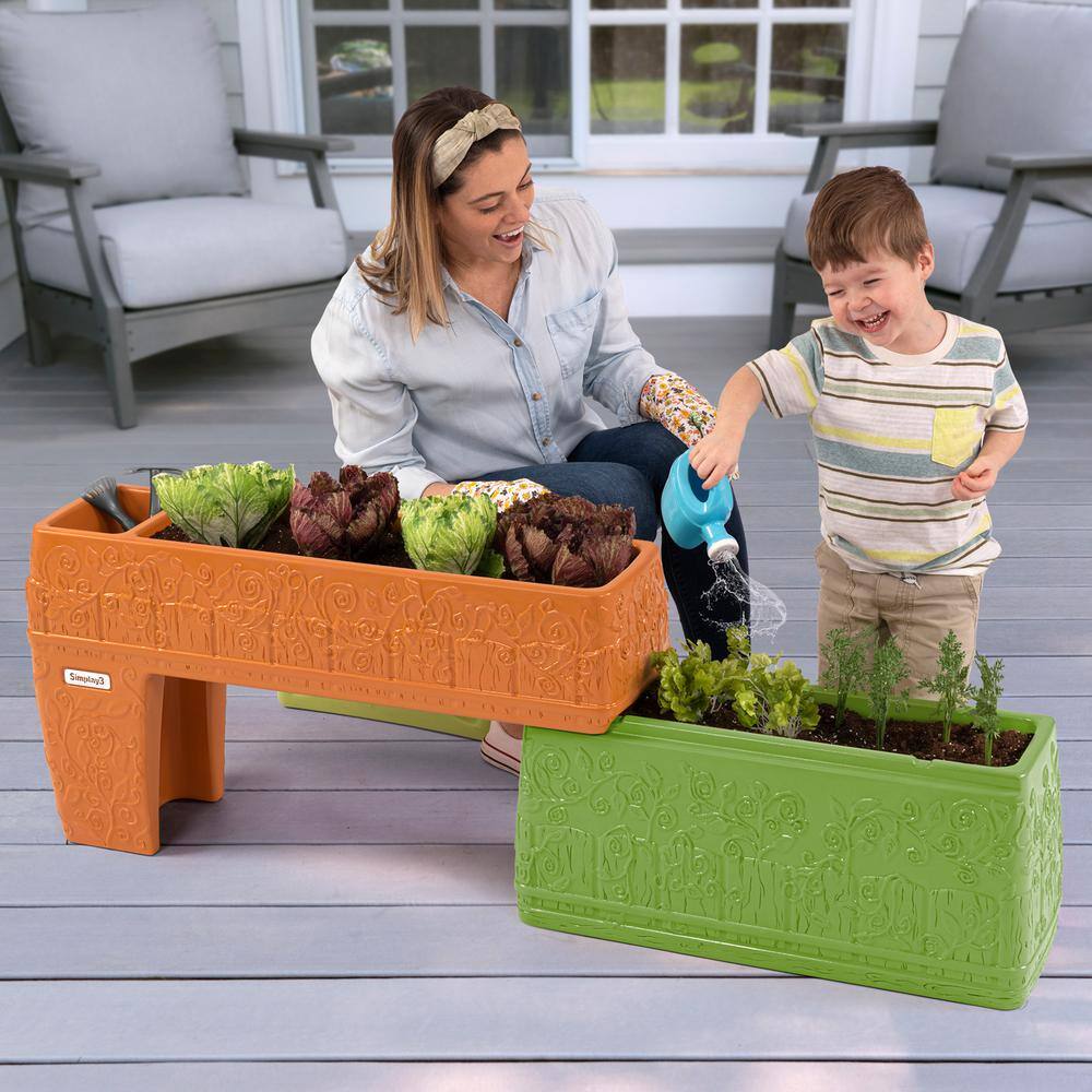 Simplay3 Seed to Sprout Slide and Store Two Level Planter 422050-01