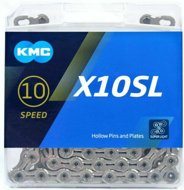 KMC X10 SL Silver 10 Speed Chain