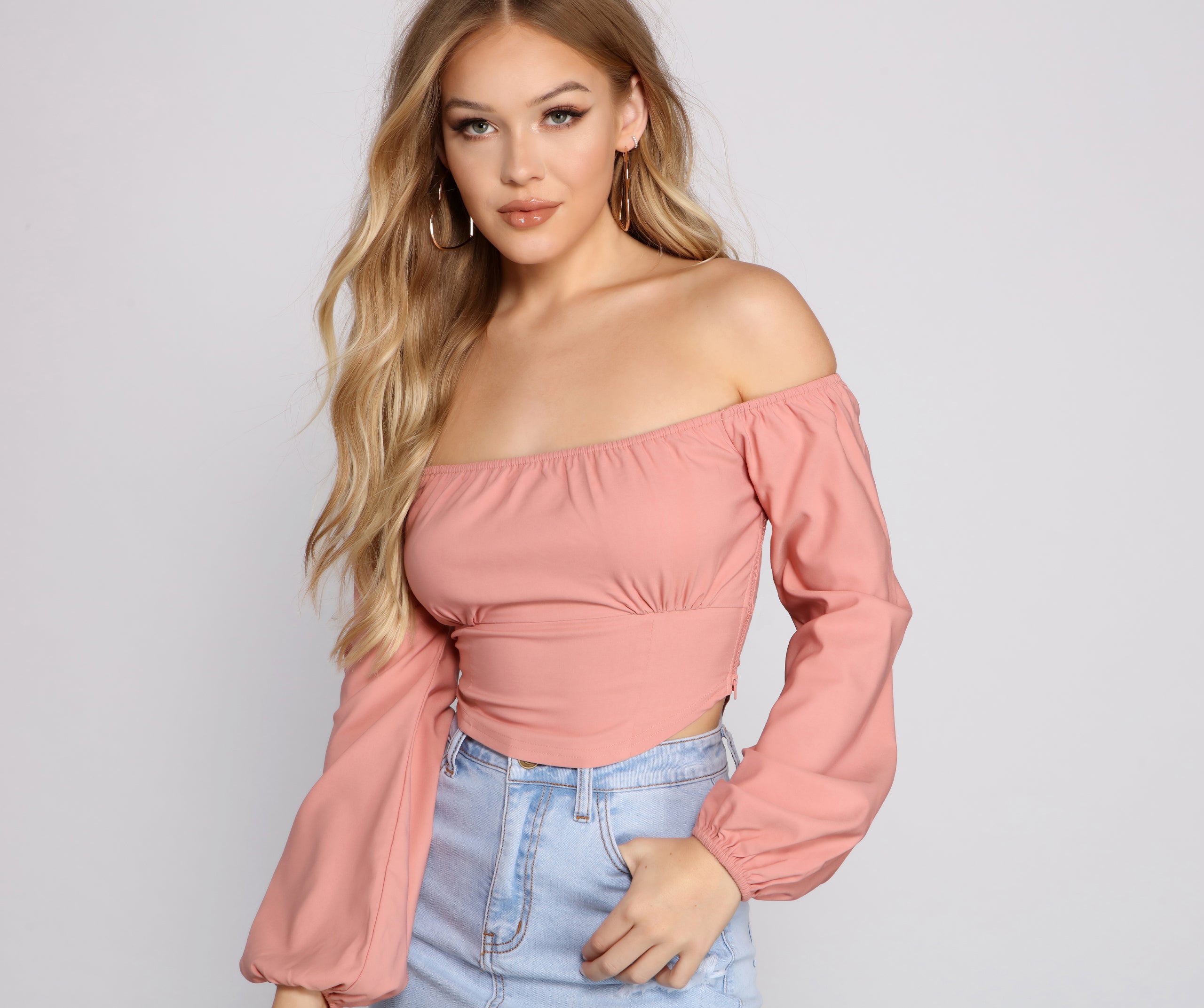 Chic Trends Cropped Corset Top