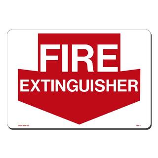 Lynch Sign 14 in. x 10 in. Fire Extinguisher Sign Printed on More Durable Thicker Longer Lasting Styrene Plastic FES - 1