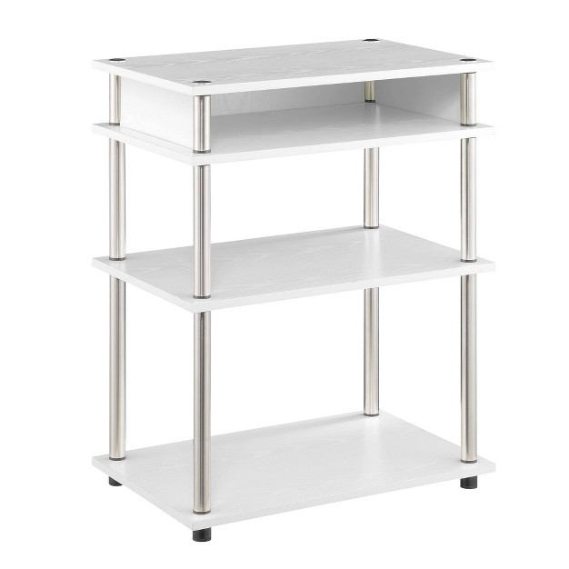 Designs2go No Tools Printer Stand With Shelves Breighton Home