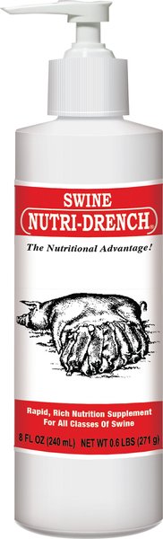 Bovidr Laboratories Nutri-Drench Swine Supplement， 8-oz bottle