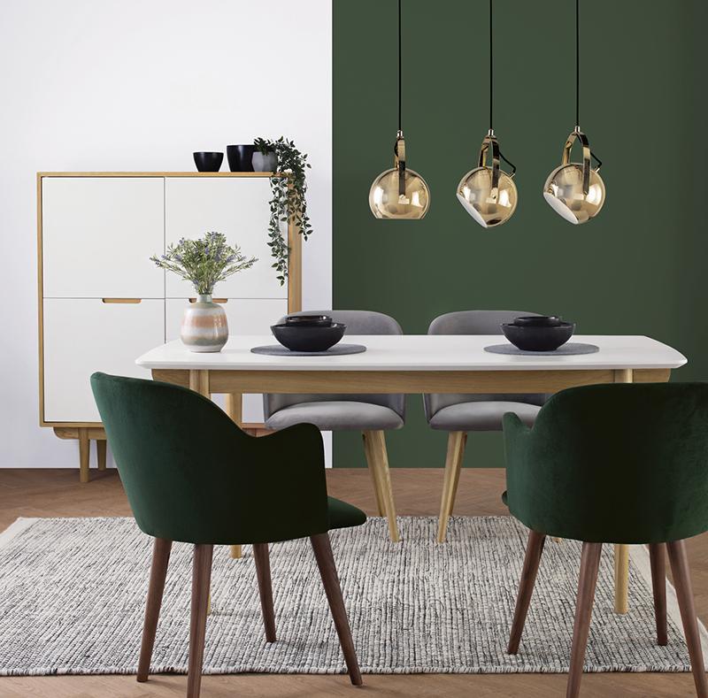 NAYELI Dining Chair - Dark Green