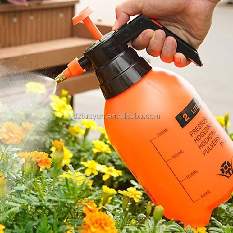 TUOYUN wholesale plastic 2l garden high pressure sprayer  bottle