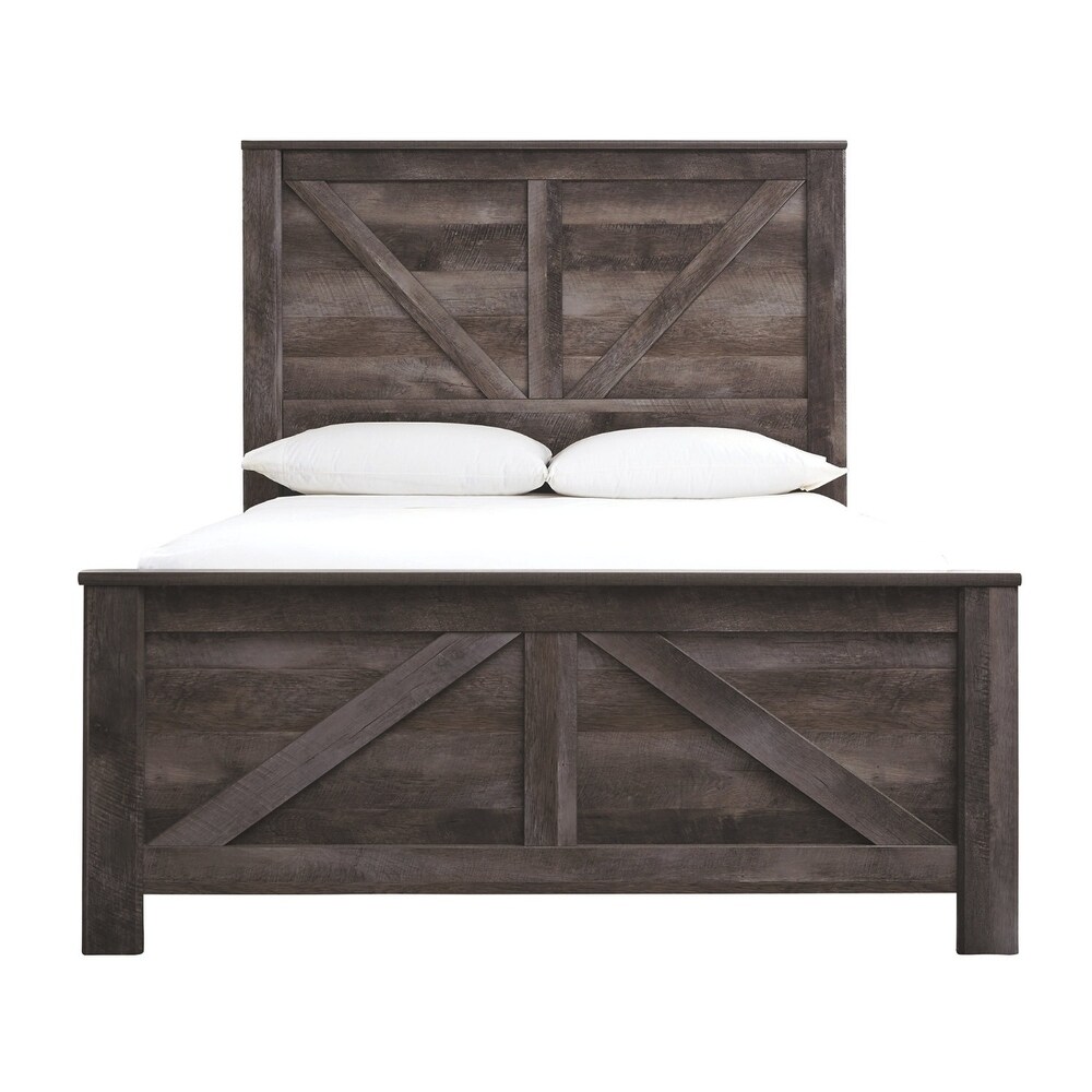 Wynnlow Cross Buck Panel Bed.