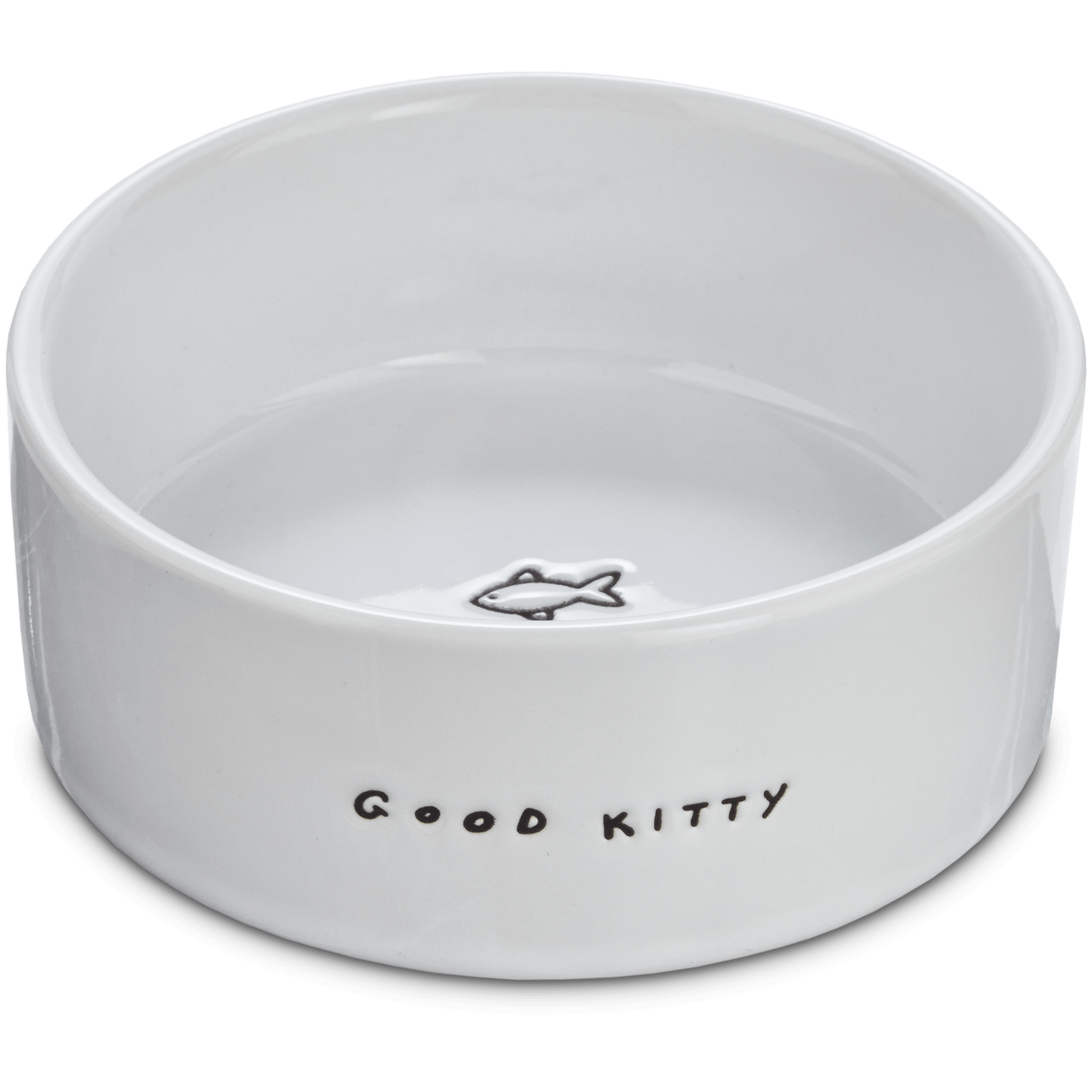 Harmony Good Kitty Ceramic Cat Bowl， 1 Cup