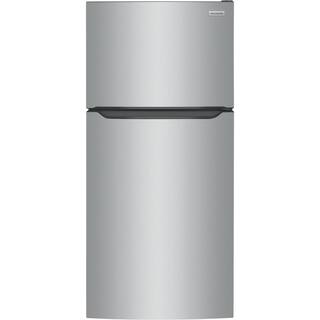 Frigidaire 28.5 in. 20 cu. ft. Top Freezer Refrigerator in Stainless Steel Energy Star FFHT2045VS