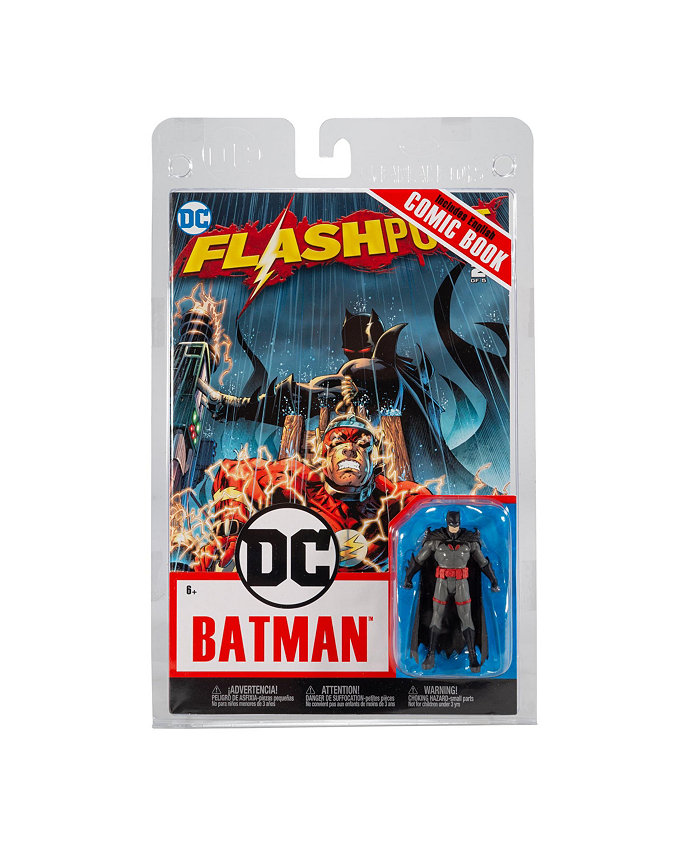 DC Direct McFarlane Toys - 3 Figure with Comic WV2 - Batman Flashpoint