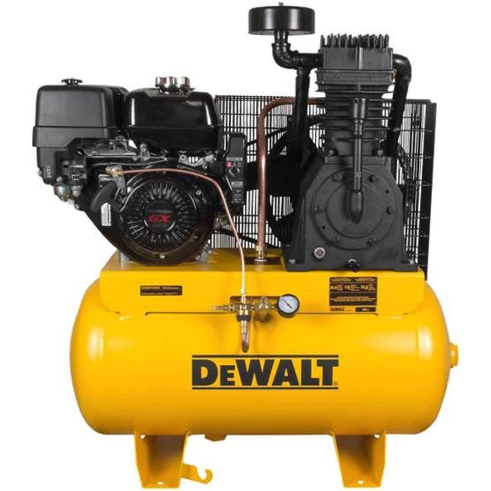 DW 30 Gal. 2-Stage Portable Gas-Powered Truck Mount Air Compressor DXCMH1393075