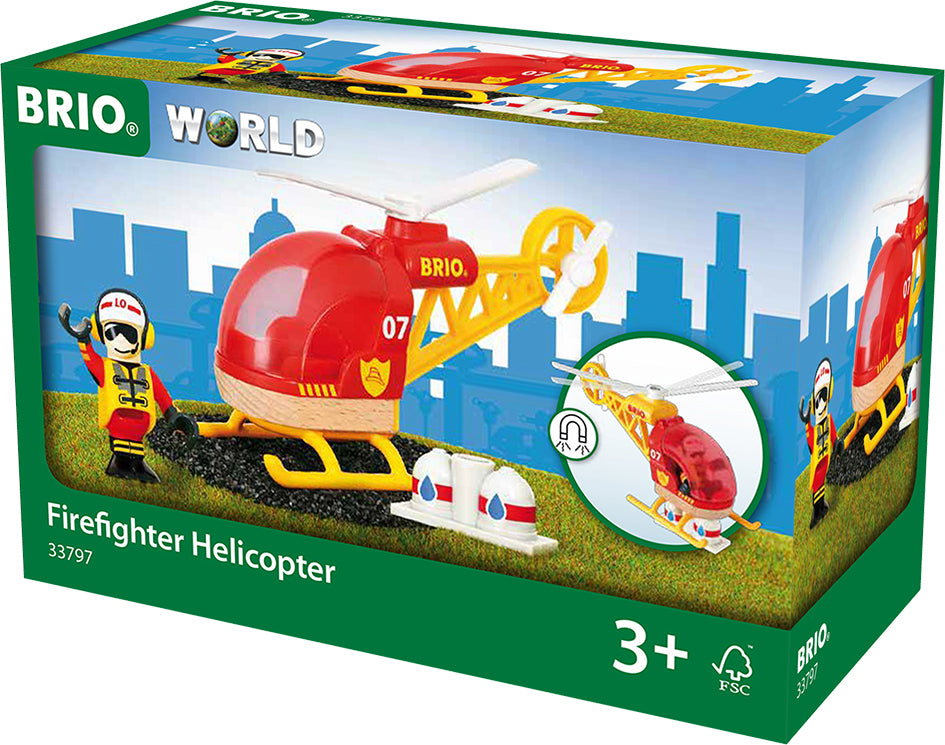 Brio Firefighter Helicopter