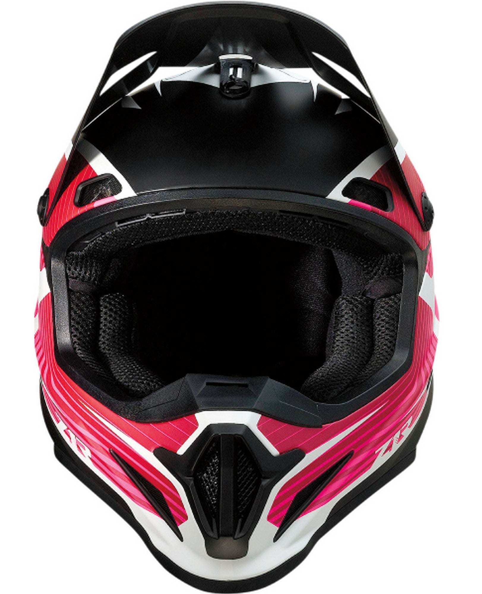 Z1R Rise Flame MX Offroad Helmet Pink MD