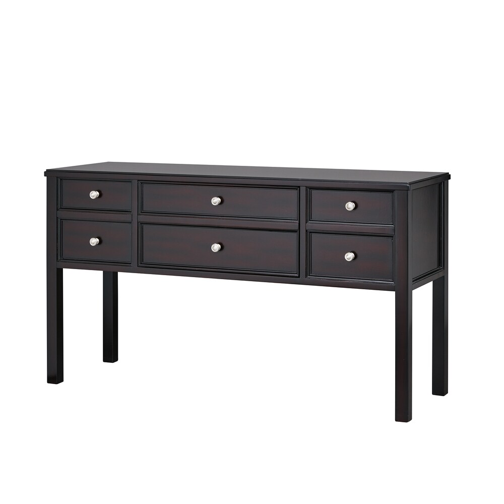 Madison Park Signature Madison Ebony Console Table