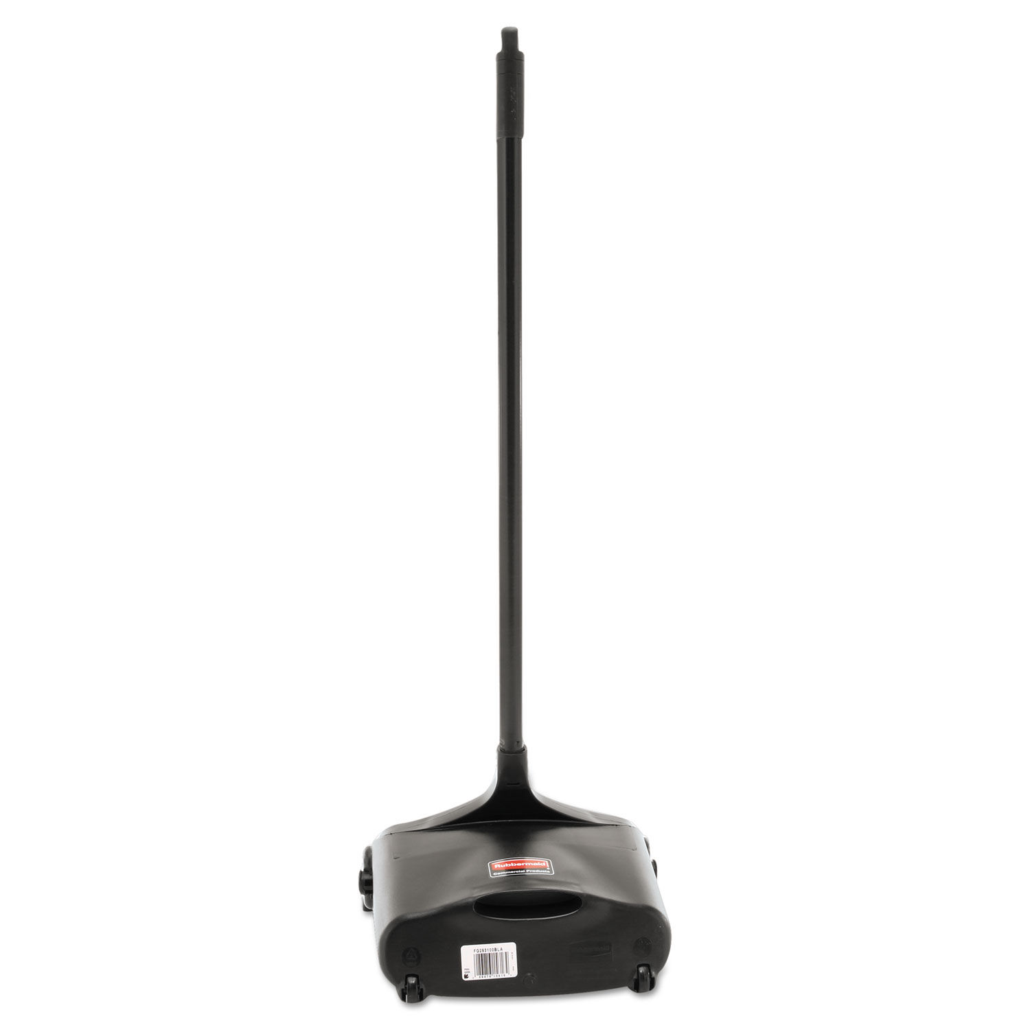 Lobby Pro Upright Dustpan with Wheels by Rubbermaidandreg; Commercial RCP253100BK