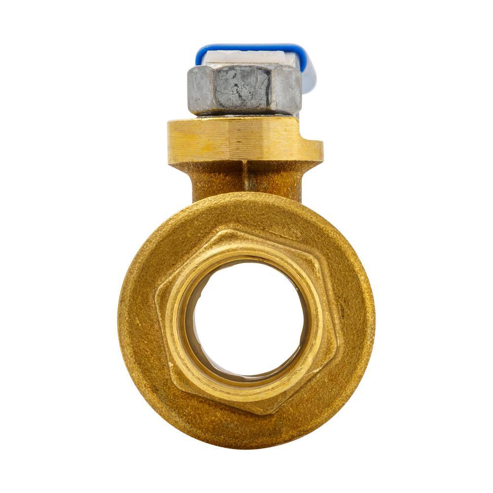 Everbilt 12 in. Brass C x C Full Port Ball Valve 107-453EB