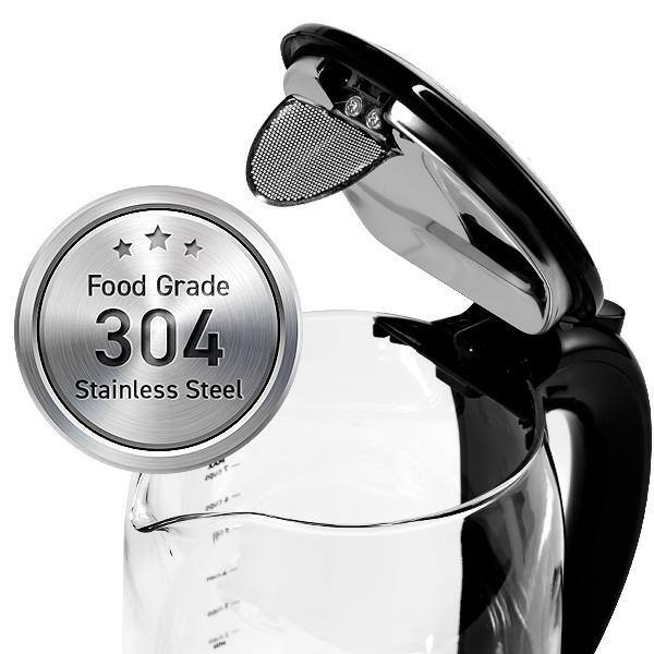 Cosori Original Electric Glass Kettle with Bonus Coasters 1.7L KAAPEKCSNUS0010