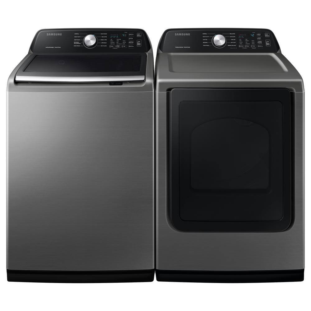  7.4 cu. ft. Vented Electric Dryer with Sensor Dry in Platinum DVE45T3400P